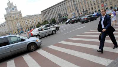 В Москве появятся новые диагональные пешеходные переходы