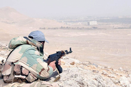 Освобождение Пальмиры: сирийские войска выбили ИГ с высот Аш Шаир