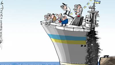 Флагман ВМС Украины вышел из строя сразу после ремонта