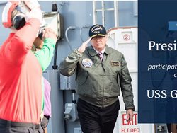 Трамп поучаствовал в вводе авианосца USS Джеральд Р. Форд. Насколько он грозен?