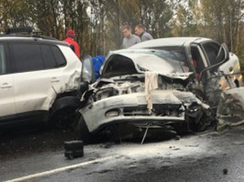 Главком ВДВ Сердюков попал в страшную аварию со смертельным исходом