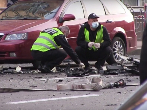 При взрыве автомобиля в Киеве пострадала всемирно известная модель Dior‍