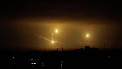 Палестинская ракета упала в городе Сдероте на юге Израиля