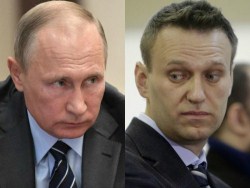 Путин проиграл Навальному в предвыборном опросе среди пользователей Интернета