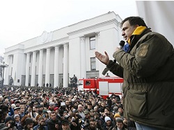 Саакашвили заявил о готовности принести себя в жертву народу Украины