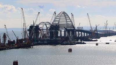 Строители моста в Крым рассказали, как относятся к выпадам Киева