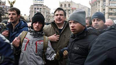 Саакашвили заявил, что останется возле Рады и будет добиваться импичмента