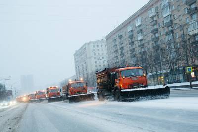 В некоторых округах Москвы ответственные за уборку снега получили взыскания