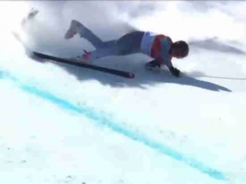 Россия потеряла единственного горнолыжника: Трихичев упал и попал в больницу