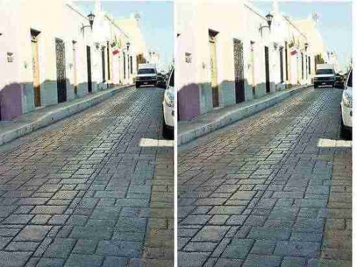 Интернет пользователей озадачила иллюзия с улицей, не параллельной самой себе