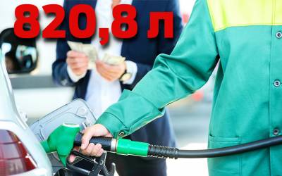 Всю зарплату — на бензин! На сколько литров хватит россиянам?