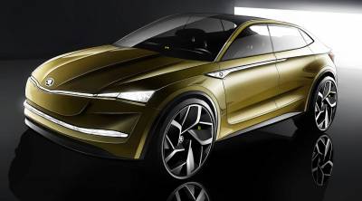 Skoda Vision E подготовит плацдарм для «зеленого» нашествия