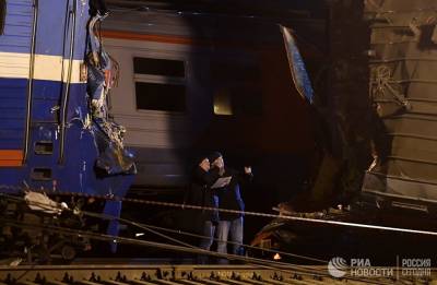 СК не подтвердил версию о столкновении поездов в Москве из за пешехода