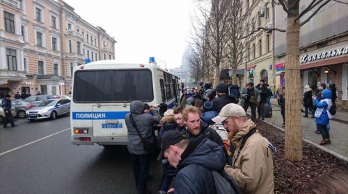 В Москве задержаны участники нового митинга оппозиции