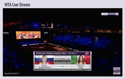 Первый матч Марии Шараповой после возвращения. Как это было