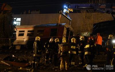 СК не подтвердил версию о столкновении поездов в Москве из за пешехода