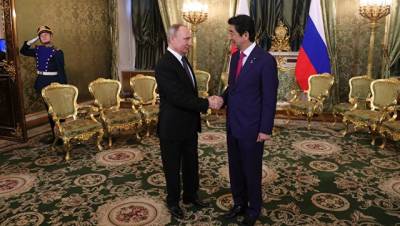 Путин на встрече с Абэ прокомментировал российско японские отношения