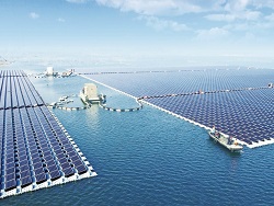 Самая большая в мире плавучая солнечная электростанция запущена в Китае