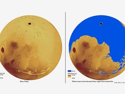 Доказано существование гигантского древнего океана на Марсе