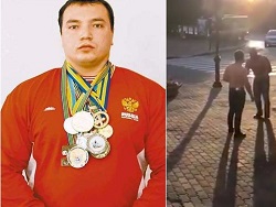 Момент убийства чемпиона мира в Хабаровске попал на видео