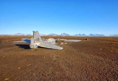 В пустыне Невада разбился секретный самолет