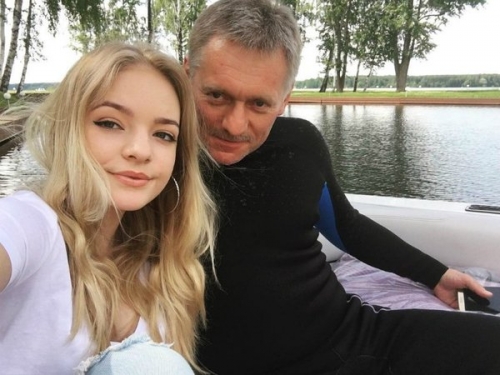 Страница дочери Пескова в Instagram исчезла после скандала