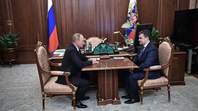 Путин провел встречу с врио губернатора Ивановской области Воскресенским