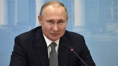 Путин поздравил Земана с переизбранием на пост президента Чехии