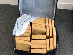 Полтонны кокаина были найдены в багаже пяти пассажиров колумбийского самолета