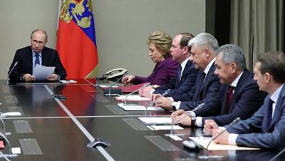 Путин обсудил с постоянными членами Совбеза ситуацию в Сирии и на Украине