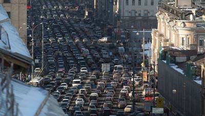 Москва заняла второе место в мире по загруженности дорог в 2017 году
