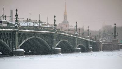 В Петербурге ожидаются холода до минус 24 градусов