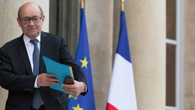 Глава МИД Франции может посетить Россию на следующей неделе