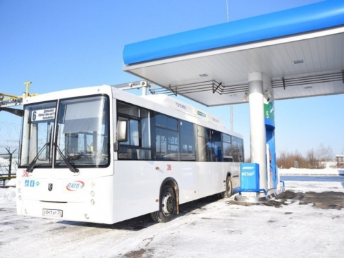 Экологичные автобусы начали движение в Вологде