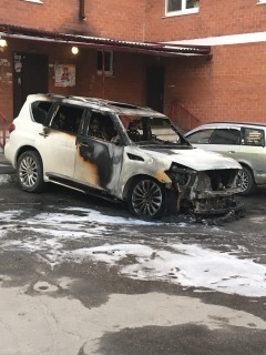Неизвестные сожгли иномарку мэра города в Иркутской области