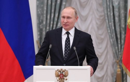 Путин наградил Гошу Куценко, Федора Бондарчука и Светлану Ходченкову