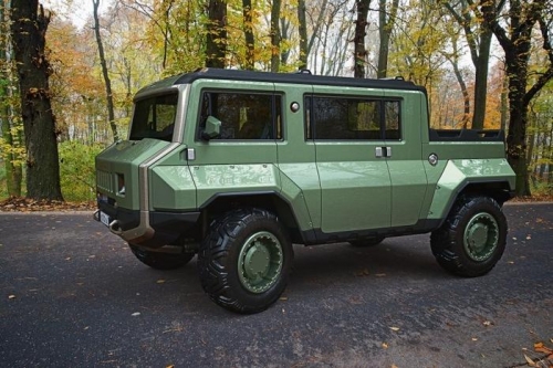 Американские СМИ по достоинству оценили концепт российского гибрида УАЗ и Hummer