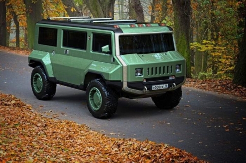 Американские СМИ по достоинству оценили концепт российского гибрида УАЗ и Hummer