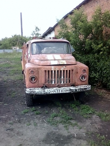 «Новая» машина для пожарных в Зауралье сломалась, не добравшись по места назначения