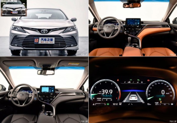 Еще одна версия Toyota Camry 2021: виртуальная приборная панель, голосовое управление и вариатор