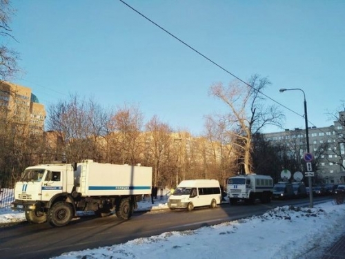 Спецтехнику стягивают в центр Москвы