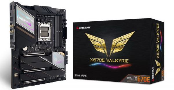 Biostar представила плату X670E Valkyrie для процессоров Ryzen 7000 