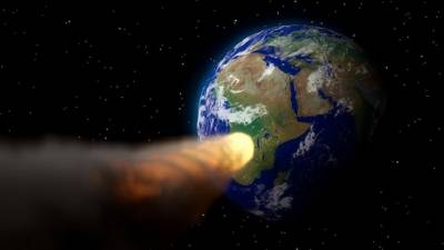 Жителей Британии напугал гигантский огненный метеор