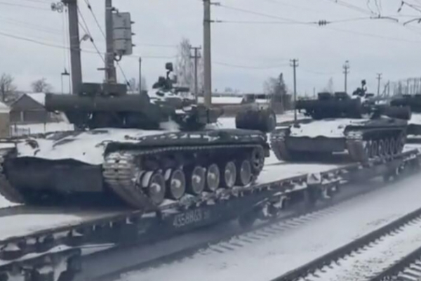 В Белоруссию прибыла ещё 91 единица военной техники