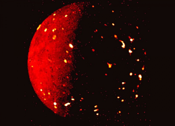 Учёные засекли аномальную вулканическую активность на спутнике Юпитера Ио 