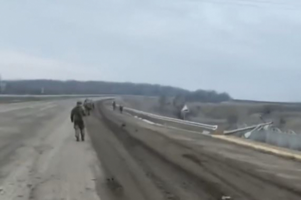 Дезертирство украинских военных из Бахмута попало на видео