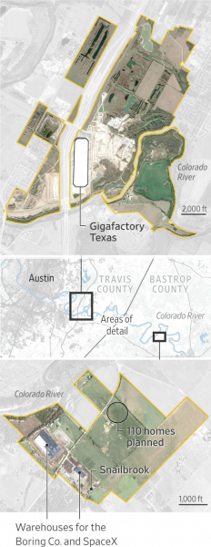 Илон Маск намерен построить в Техасе город-утопию Снейлбрук для своих сотрудников 