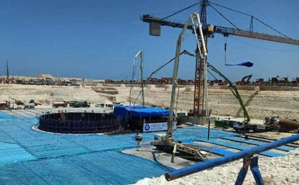 
                    «Росатом» начал строить третий энергоблок на АЭС «Эль-Дабаа» в Египте

                