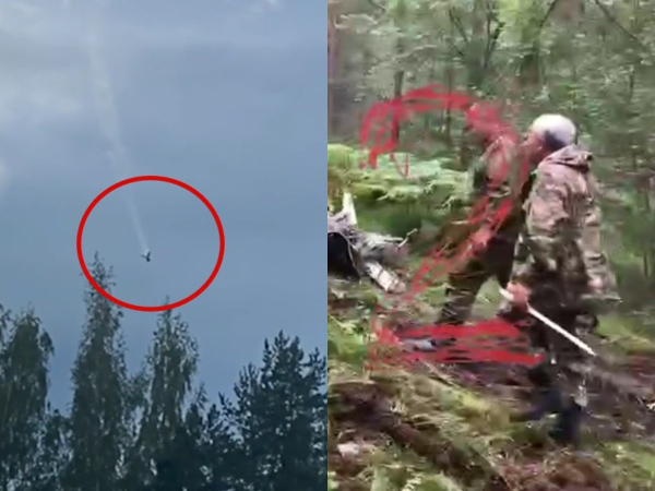 Опубликовано новое видео крушения бизнес-джета Пригожина Embraer-135 (ФОТО, ВИДЕО)