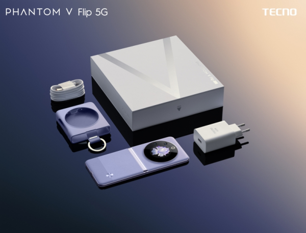 Представлен смартфон-раскладушка Tecno Phantom V Flip 5G всего за $600 — скоро он выйдет в России 